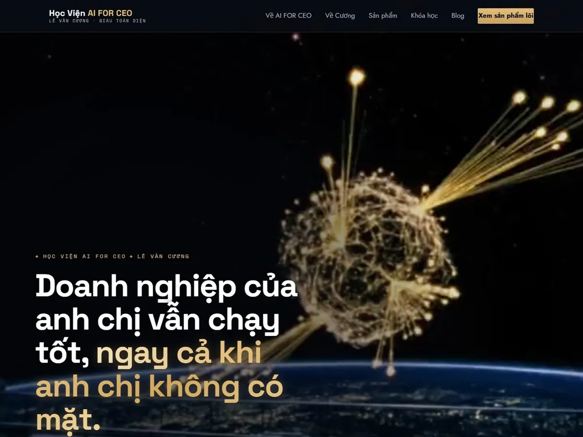 Ảnh chụp trang levancuong.com